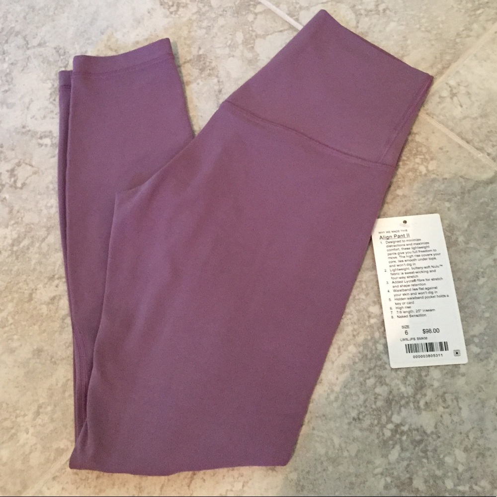 Lululemon Align ll Pants 7/8”